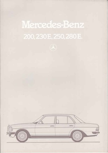 Catalogue brochure mercedes - brochure,