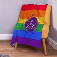 Plaid En Fausse Fourrure Douce - Platinum Jubilee - Pride