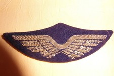 INSIGNE DE CASQUETTE CANNETILLE BRODEE ARMEE DE L'AIR