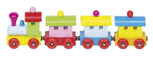Train bois magnétique 25 - magnétique,