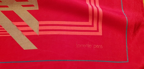Foulard carré soie torrente - foulard, /