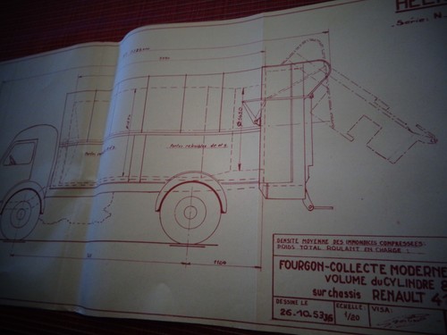 Plan schema ancien - -, camion