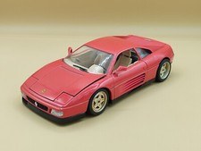 1/18° Ferrari 348 TB Rouge 1989 Burago "Made in Italy"