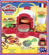 Jeu Pate A Modeler Pizzeria Ludique Educatif Cadeau Creatif Enfant Multicouleurs