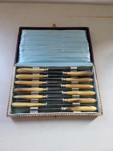 Couteaux anciens manche - couteaux,