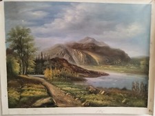 Tableau Peint À La Main Huile