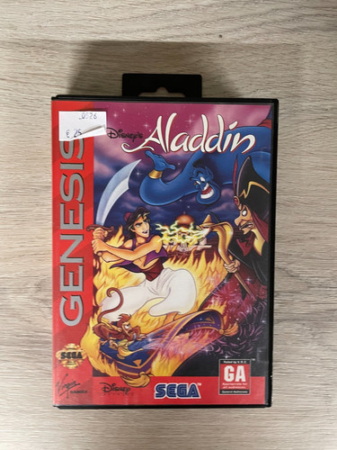Disney aladdin sega genesis - aladdin, :
