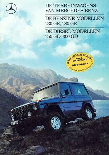 Catalogue brochure mercedes - brochure,
