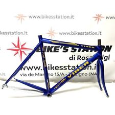 Cadre Vélo De Course Pro Team Bleu Columbus Aluminium NOS Vintage VINER