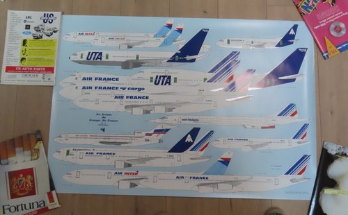 Air france affiche ancienne - ,