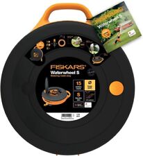Fiskars Dévidoir S Set d'Arrosage Tout-en-1 15m Ø 9mm Raccord universel Neuf