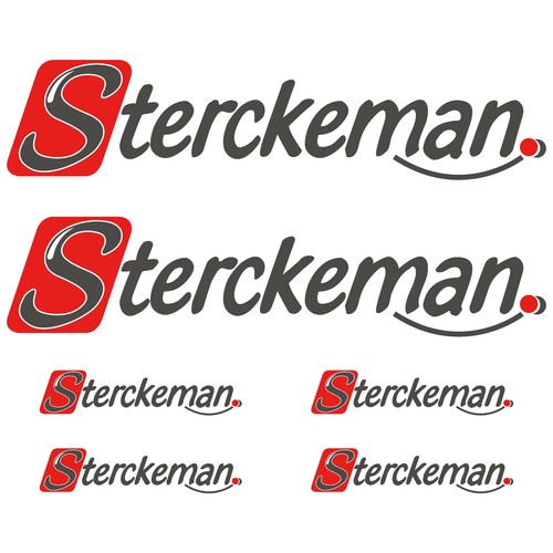 Sterckeman autocollant - xl,