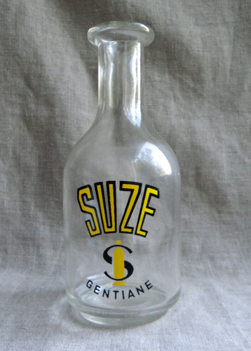 Ancienne carafe publicitaire - carafe,