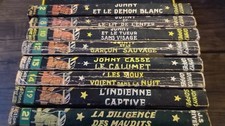 Collection Western, Fleuve Noir . Lot de 8 Vol. 7x Johny Sopper + 1x J. S. River