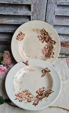 2 ANCIENNES ASSIETTES CREUSES