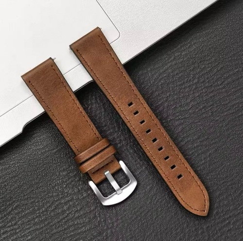 Leather watch strap - leather,