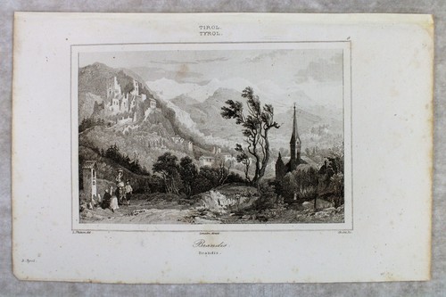 Gravure brandis tyrol - brandis.,