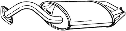 Silencieux final 228 477 - final, bosal