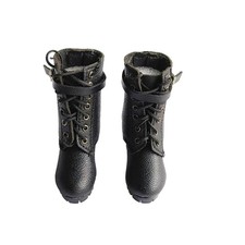 Chaussures à talons hauts 1:6, modèle Miniature de bottes à la mode, jouets