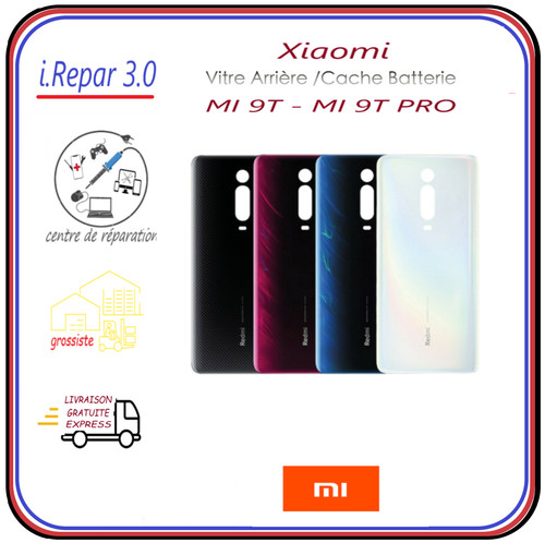 Vitre arrière xiaomi 9t - arrière,
