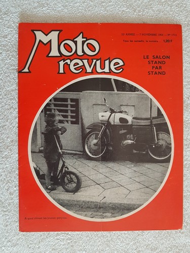 Moto revue 1713 11 - n°1713, 7/11/1964