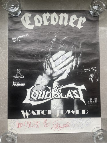 Affiche originale dédicacée - affiche,
