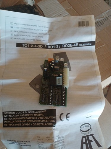 Carte récepteur radio bft - radio,