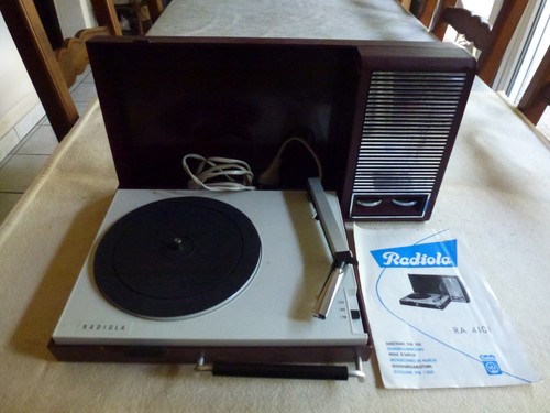 Ancien tourne disques radiola - ancien, tourne-disques