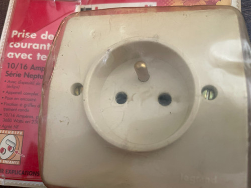 Legrand neptune prise - legrand, 2p+t
