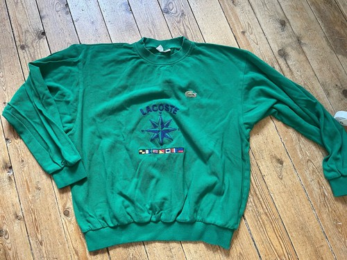 Sweat shirt vintage lacoste - sweat-shirt,