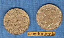 Monaco 20 Francs 1950 TB TTB
