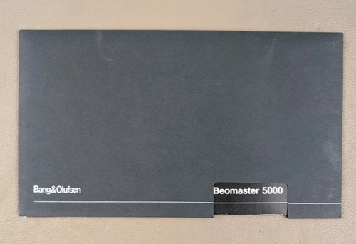 Bang olufsen beomaster 5000 - bang,