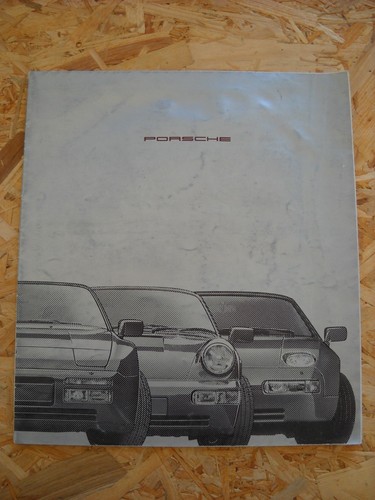 Catalogue brochure porsche 911 - catalogue/brochure,
