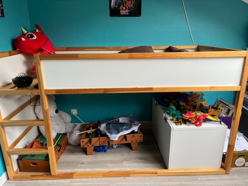 Lit mezzanine enfant ikea - lit,