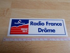 Autocollant RADIO FRANCE DRÔME