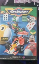 Micro Machines Megadvrive Codemasters Complet PAL