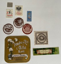 Étiquettes anciennes Rose