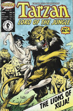 RARE EO BD INDIENNE RUSS MANNING + JOE KUBERT + TARZAN : THE LIONS OF XUJA !