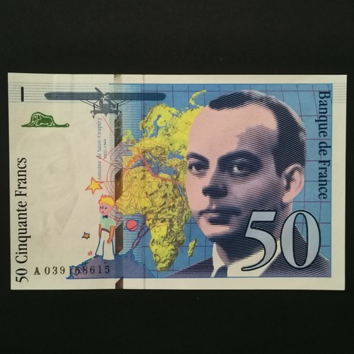 Billet francs saint exupery - 50,