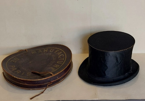 Chapeau haut forme clac - de,