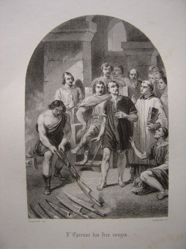 Gravure épreuve des - l'épreuve,