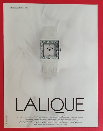 Publicité presse bijoux - presse,