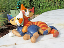 Linda & Lino - Chat Porcelaine GOEBEL par Rosina Wachtmeister