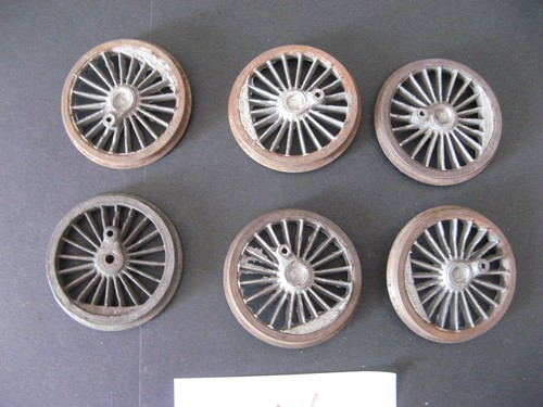 Roues rayons locomotive - 6,