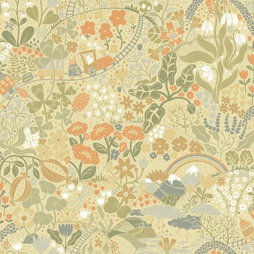 29030 papier peint - peint, beige