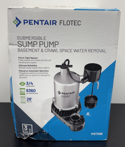 Pentair flotec hp zinc - 3/4,