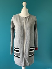 Gilet Bianca 🪸 Gris Corail Long 🪸 Taille 40