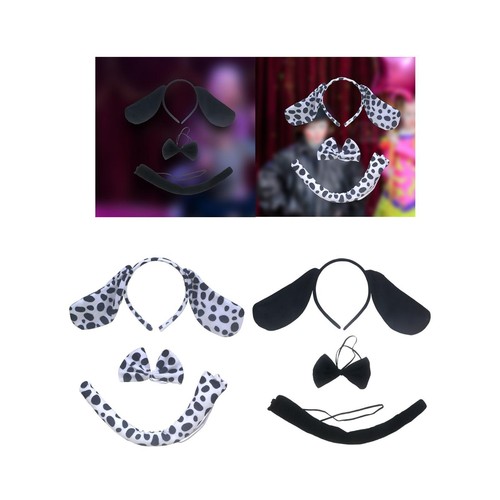 Oreilles chien bandeau - 3x, de