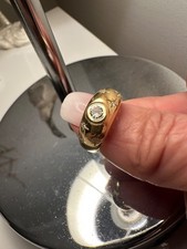 Bague jonc en or jaune 18