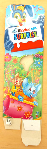 Boite vide kinder surprise - boite,